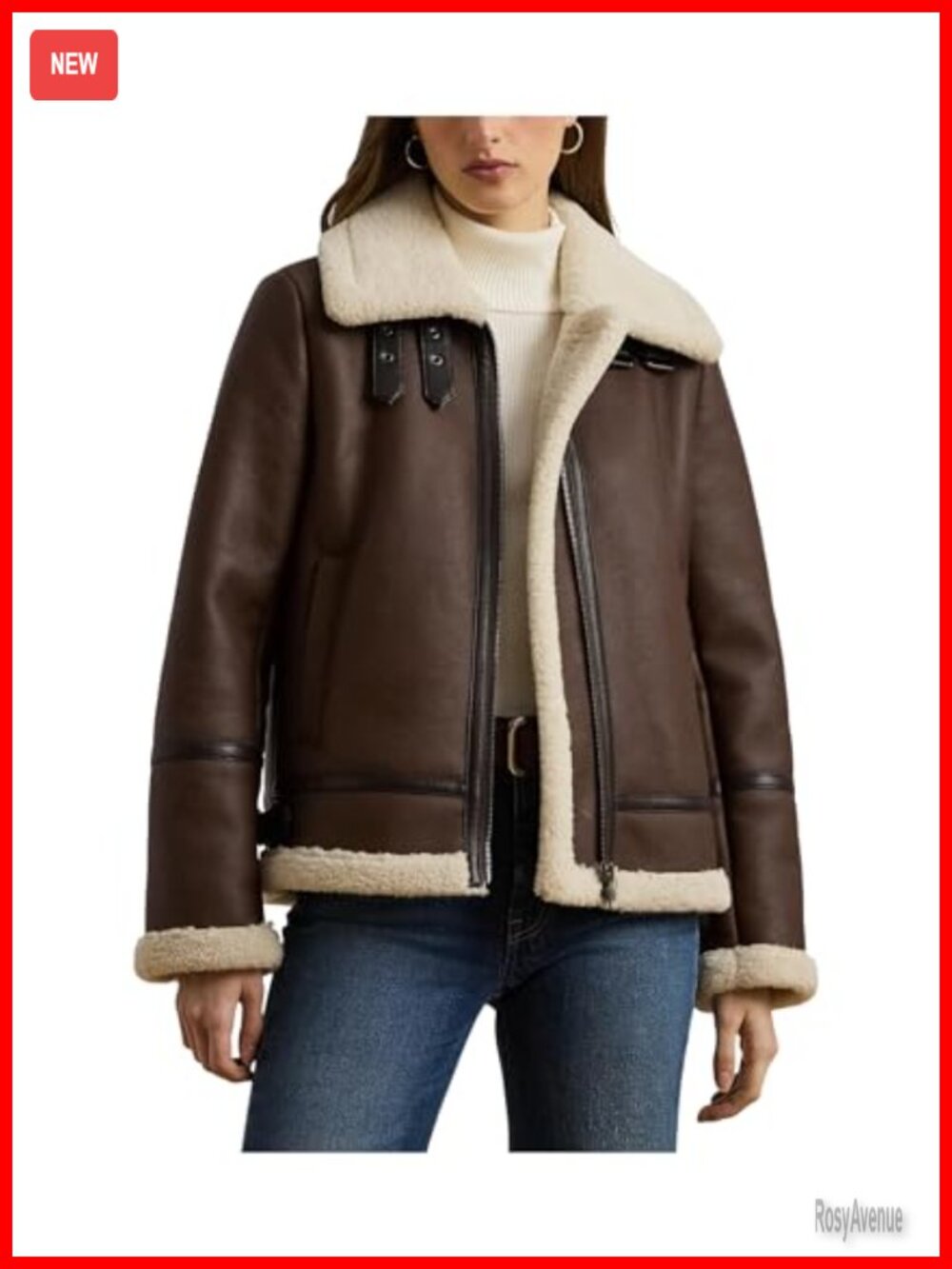 Faux Leather Single Breasted Jacket Overcoat Long Sleeve Fall Zip